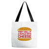 royale with cheese Tote Bags