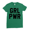 girl power Ladies Fitted T-Shirt
