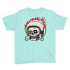 skull biker Youth Tee
