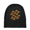 ugly pumpkin pie Baby Beanies