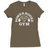 powerhouse gym Ladies Fitted T-Shirt
