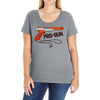 pro gun Ladies Curvy T-Shirt