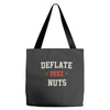 deflate deez nuts Tote Bags