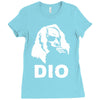 ronnie james dio black sabbath Ladies Fitted T-Shirt