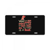 you can find magic in book License Plate