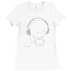 summer top men Ladies Fitted T-Shirt