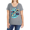 dead &amp; sea Ladies Curvy T-Shirt