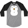 cute penguin 3/4 Sleeve Shirt