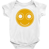 funny smiley face Baby Onesie