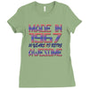 made in 1967 50 years of being awesome Ladies Fitted T-Shirt