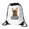 where's my coffee Drawstring Bags
