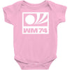 wm 74retro deutschland Baby Onesie