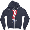 all american Zipper Hoodie