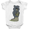 mucus bear Baby Onesie