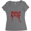 XXXTENTACION Revenge Kill Women's Triblend Scoop T-shirt