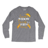 i'm not a widow i'm a wife to a husband with wings Long Sleeve Shirts