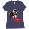 pirate ultimate disc Ladies Fitted T-Shirt