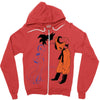 goku vs freeza 2 Zipper Hoodie