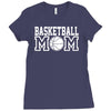 basketball mom Ladies Fitted T-Shirt