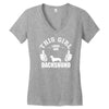 This Girl Loves Her Dachshund Women's V-Neck T-Shirt