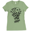 joker tattoo haha Ladies Fitted T-Shirt