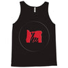please red Tank Top