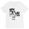 ride the wave california V-Neck Tee