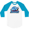 amity island sharks 3/4 Sleeve Shirt