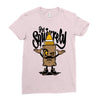 stay squirrely Ladies Fitted T-Shirt