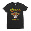 cinco de mayo badass skull Ladies Fitted T-Shirt