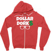 dollar dorks Zipper Hoodie