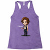 i know Racerback Tank