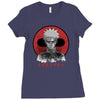 red sun uzumak Ladies Fitted T-Shirt