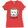 good morning Ladies Fitted T-Shirt