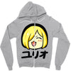 yuri on ice happy Zipper Hoodie