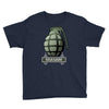 hand grenade military army Youth Tee