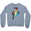 jake paul colorful galaxy Crewneck Sweatshirt