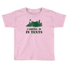 camping is in tents t shirt Toddler T-shirt