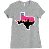 san antonio skyline spurs Ladies Fitted T-Shirt