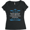Dear Daddy, Thanks for Being my Dad Baby Boy Letter to Father Women's Triblend Scoop T-shirt