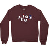 vowel party time Crewneck Sweatshirt