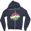 neon basketball Zipper Hoodie