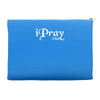 i pray 2 god Accessory Pouches