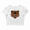 the bear Crop Top