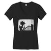 murder in the shadows Women's V-Neck T-Shirt