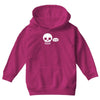 i live inside your face skull Youth Hoodie