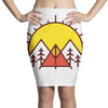 sunrise camp Pencil Skirts