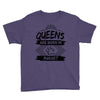 Queens Are Born In August Youth Tee
