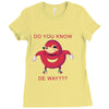 Ugandan Knuckles Ladies Fitted T-Shirt