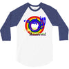 i am not gay, i just like rainbows 3/4 Sleeve Shirt